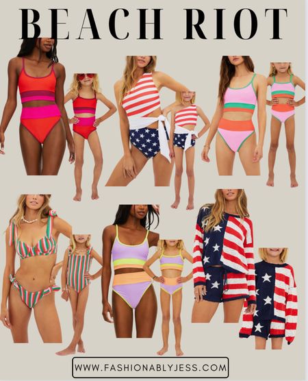 Loving these bikinis from Beach Riot! So cute to match with your daughter this summer! 
#mommydaughterswim #swimsuit #swim #bikini #highwaistedswim

#LTKswim #LTKstyletip #LTKFind