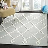 Safavieh Kids Collection SFK906M Handmade Mint Moroccan Wool Area Rug (6' x 9') | Amazon (US)