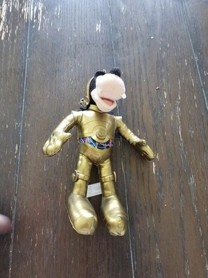 STAR WARS goofy c3PO plush badge Tokyo Disneyland Japan rare good condition | eBay US