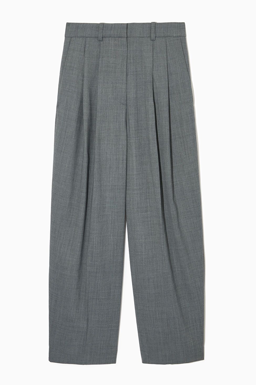 WIDE-LEG TAILORED WOOL-BLEND TROUSERS | COS UK