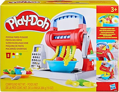 Play-Doh Kitchen Creations Noodle Party Playset for Kids 3 Years and Up with 5 Non-Toxic Colors (... | Amazon (US)