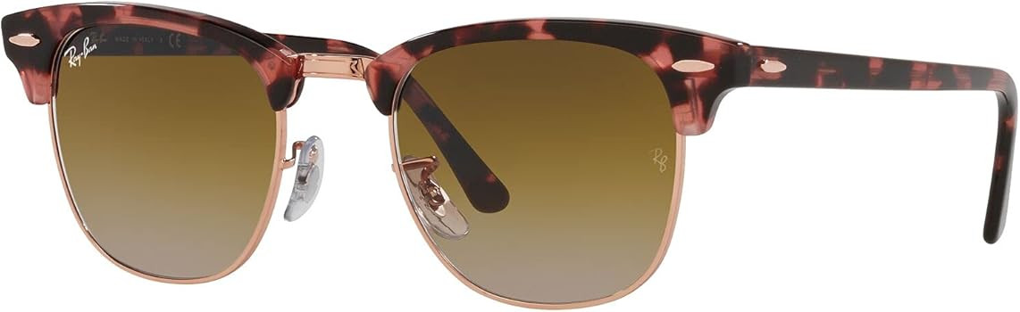Ray-Ban RB3016 Clubmaster Square Sunglasses | Amazon (US)