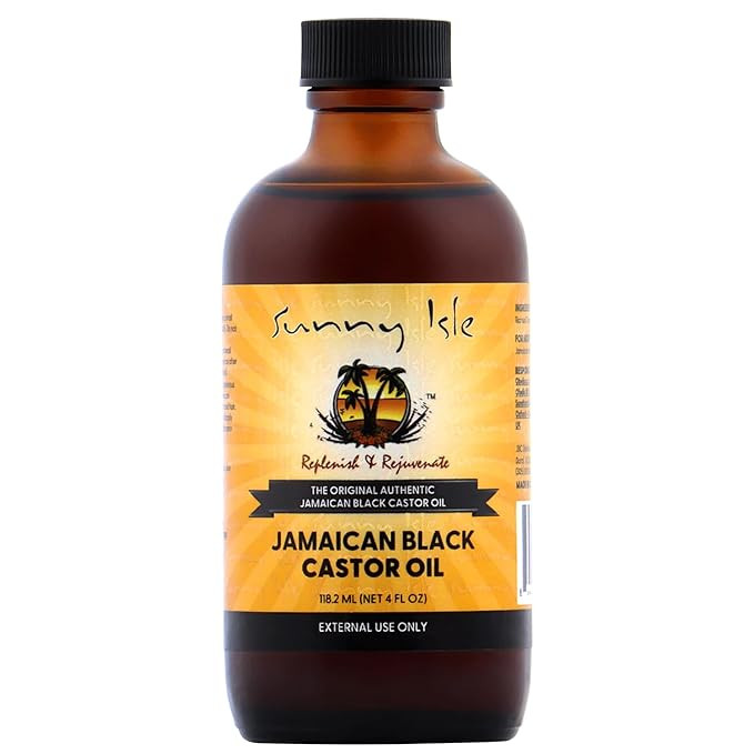 Sunny Isle Jamaican Black Castor Oil 4oz | 100% Natural Treatment for Hair, Scalp and Skin | Amazon (US)