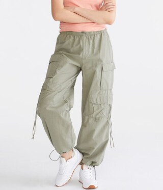 Baggy Cargo Parachute Pants | Aeropostale