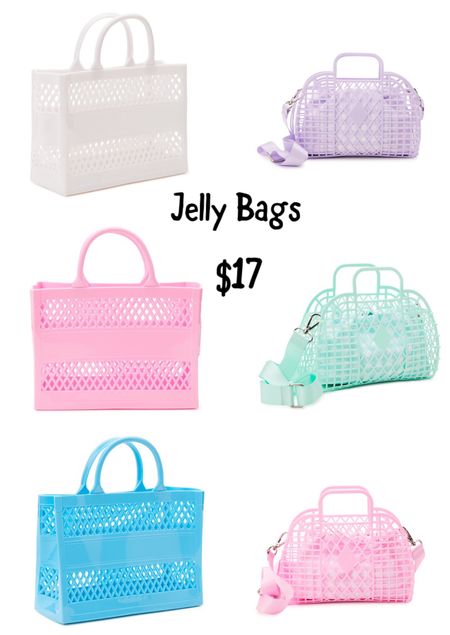 Spring jelly bags fun colors. Walmart find  

#LTKswim #LTKtravel #LTKunder50