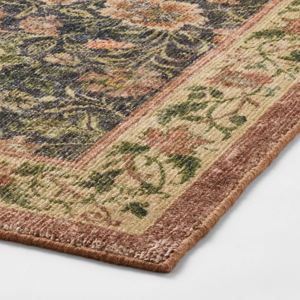 Tufted Persian Floral Area Rug - Threshold™ designed with Studio McGee | Target