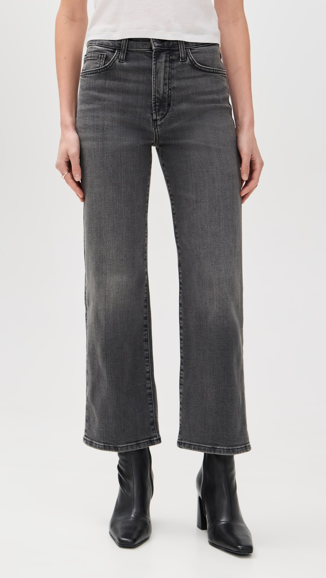 The Blake Cropped Wide Leg Jeans | Shopbop