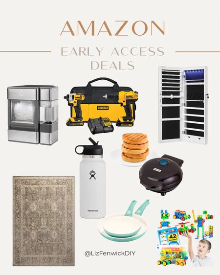Area Rug // Drill // Kids Toys // Jewelry Box // Ice Maker // Waffle Iron // Water Bottles // Pans // Kitchen Appliances // Amazon Prime // Sales

Shop some of my favorites during Amazon’s Early Access Sale October 11 & 12! 

#LTKkids #LTKsalealert #LTKhome