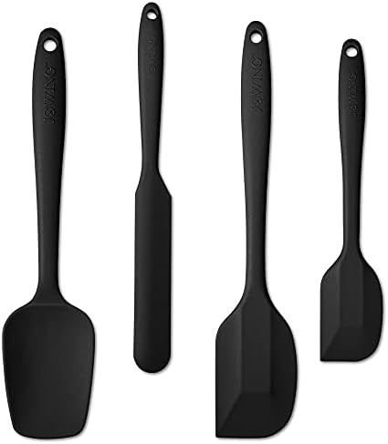 4 Piece Silicone Spatula Set, Flexible Heat Resistant Non-Scratch Baking Cooking Rubber Spatulas ... | Amazon (CA)