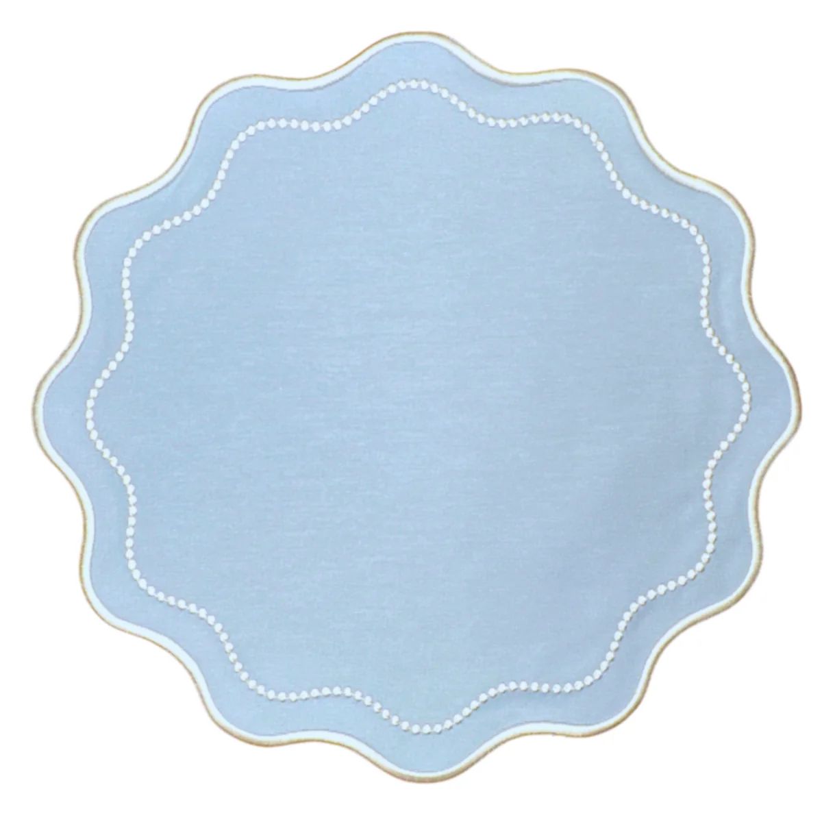 Waverly Placemat in Blue, Set of 4 | Over The Moon