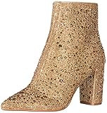 Betsey Johnson Women's Cady Ankle Boot, Gold, 7.5 | Amazon (US)