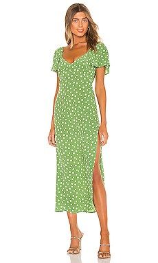 Privacy Please Rachelle Maxi Dress in Sage & Ivory from Revolve.com | Revolve Clothing (Global)