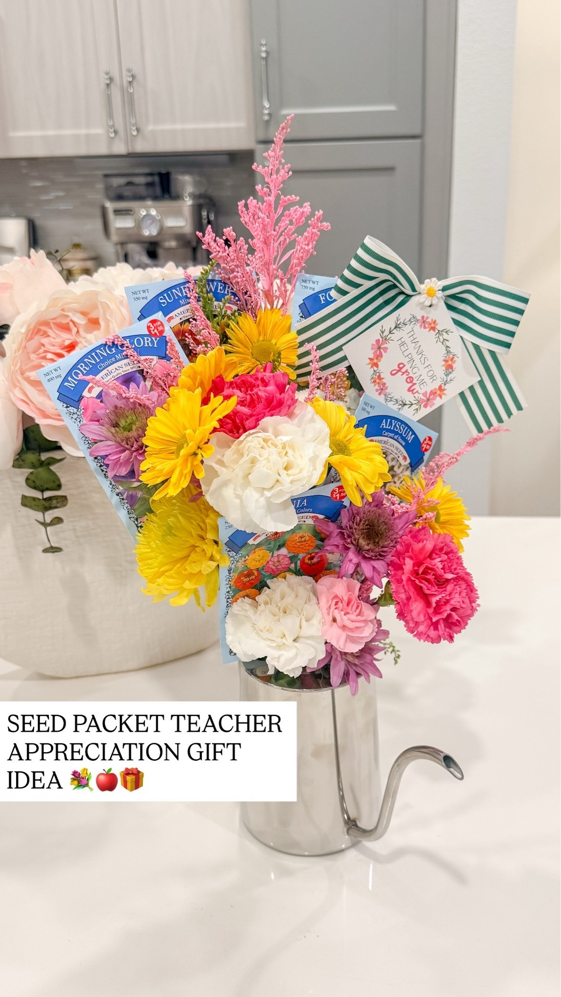 Links for the cute seed packet gift idea 💐