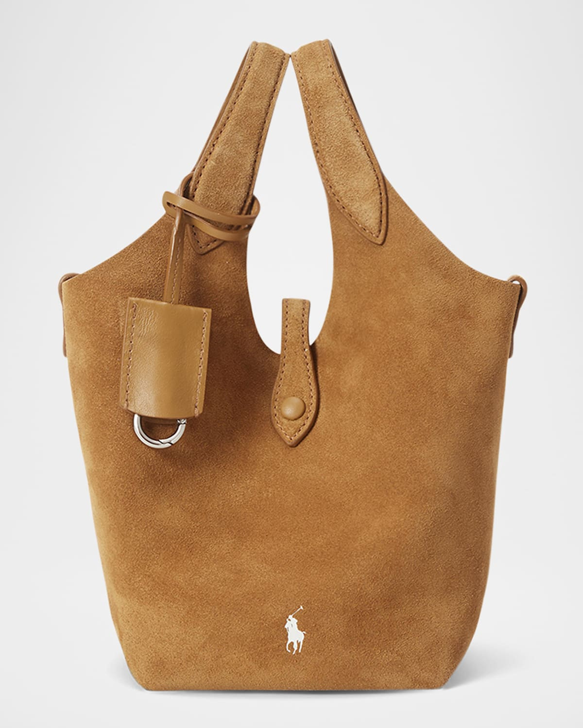 Polo Play Suede Small Crossbody Bag | Neiman Marcus