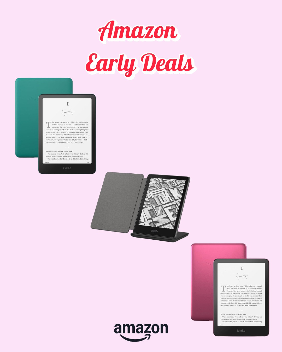 Amazon Early Deals: Perfect time to grab a Kindle bundle! 📚✨ Kindle Bundle: A great way to dive into your next adventure. Kindle Paperwhite Bundle: Sleek design, perfect for reading on the go. MoKo Case: Protect your Kindle with style and ease.

#LTKSaleAlert