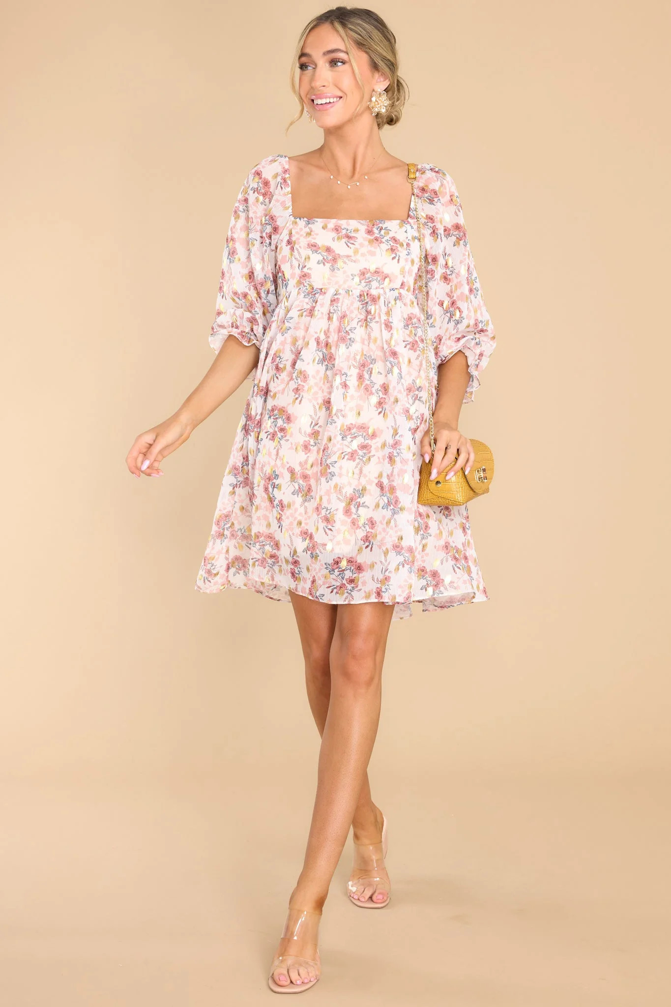 Petal Princess Pink Floral Dress | Red Dress 
