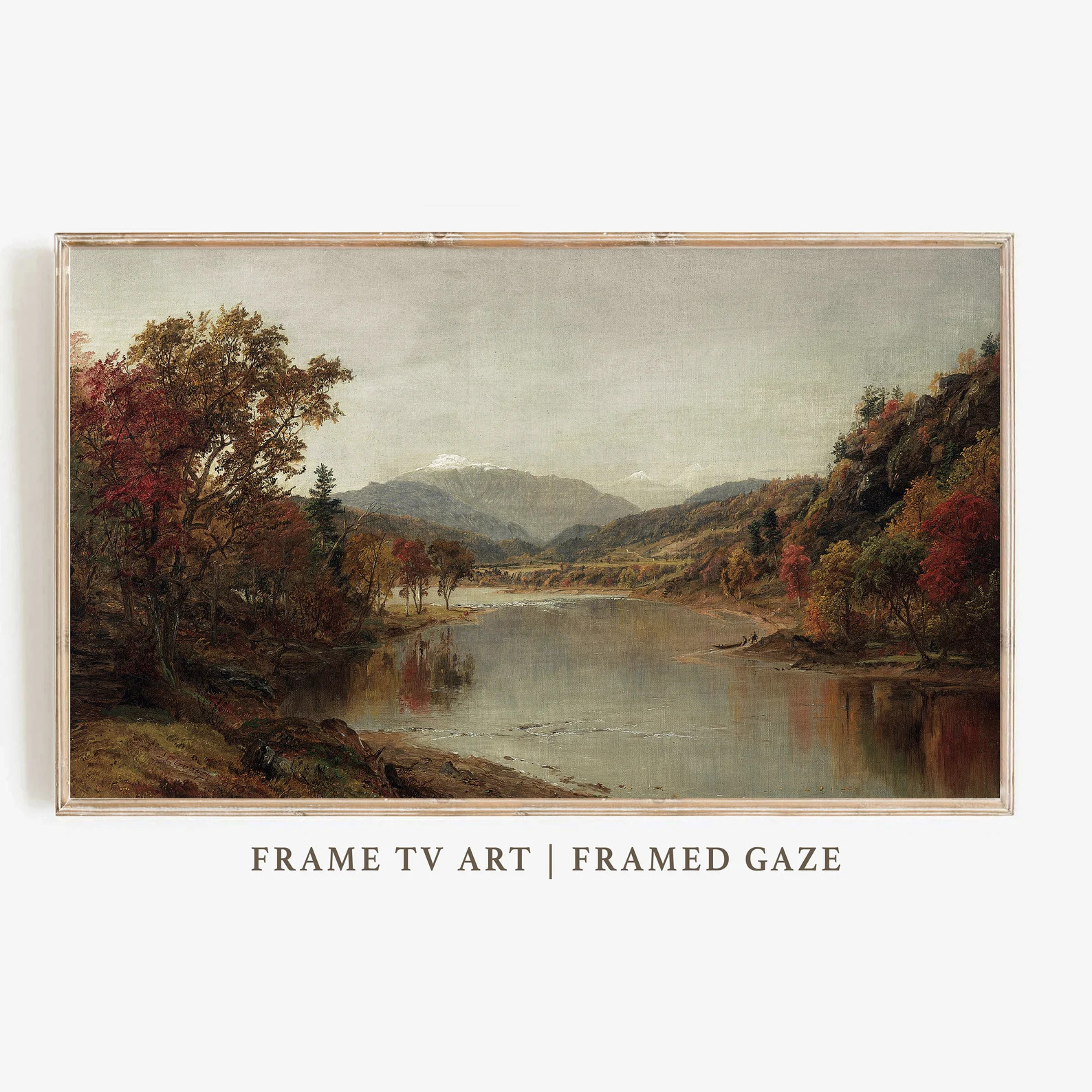 Samsung Frame TV Art Autumn Fall Painting Autumn Painting - Etsy | Etsy (US)