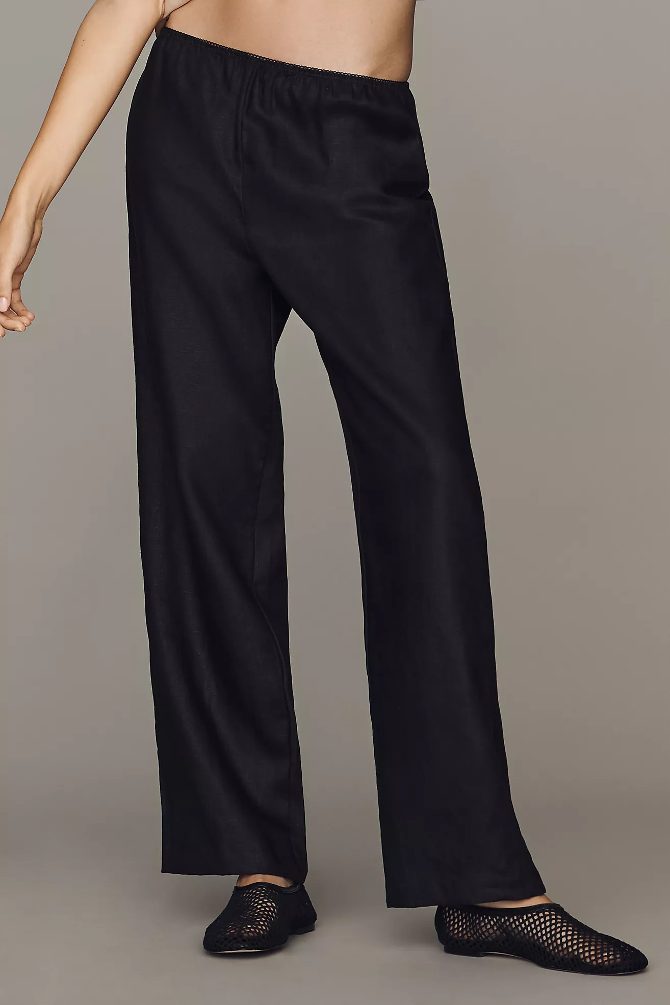 Reformation Lila 100% Linen Pants | Anthropologie (US)