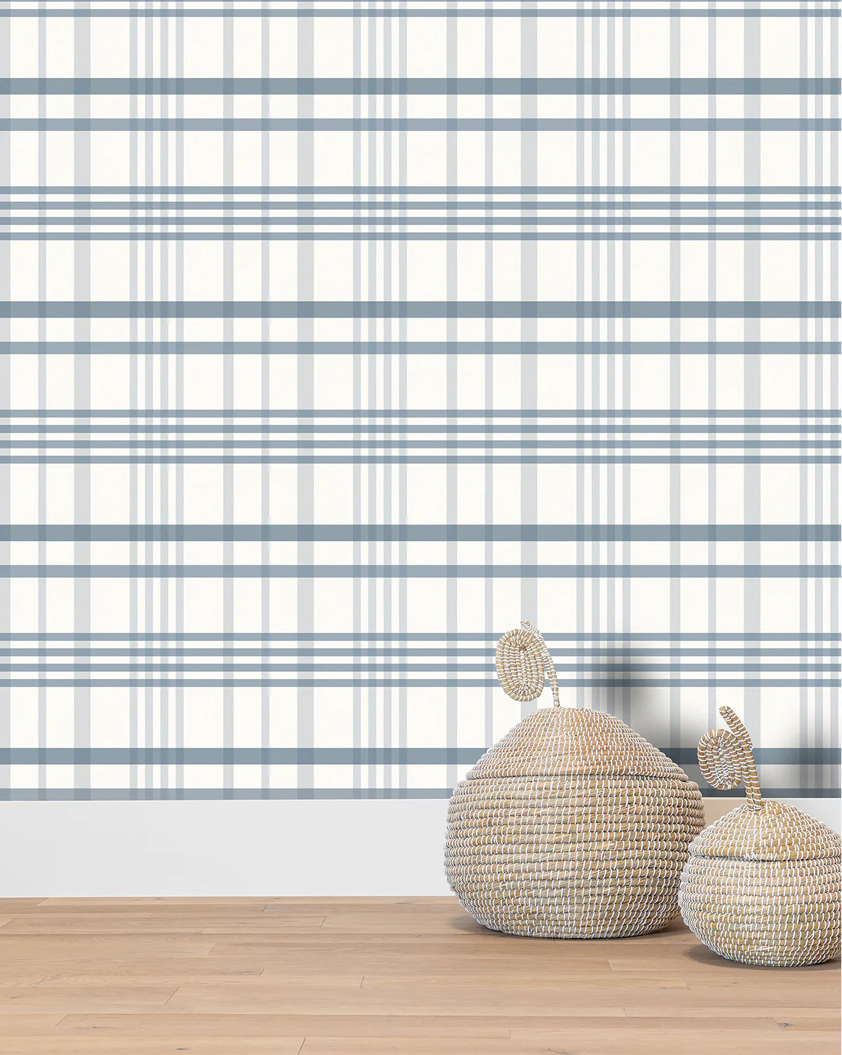 Rigby Plaid Print Wallpaper | McGee & Co. (US)