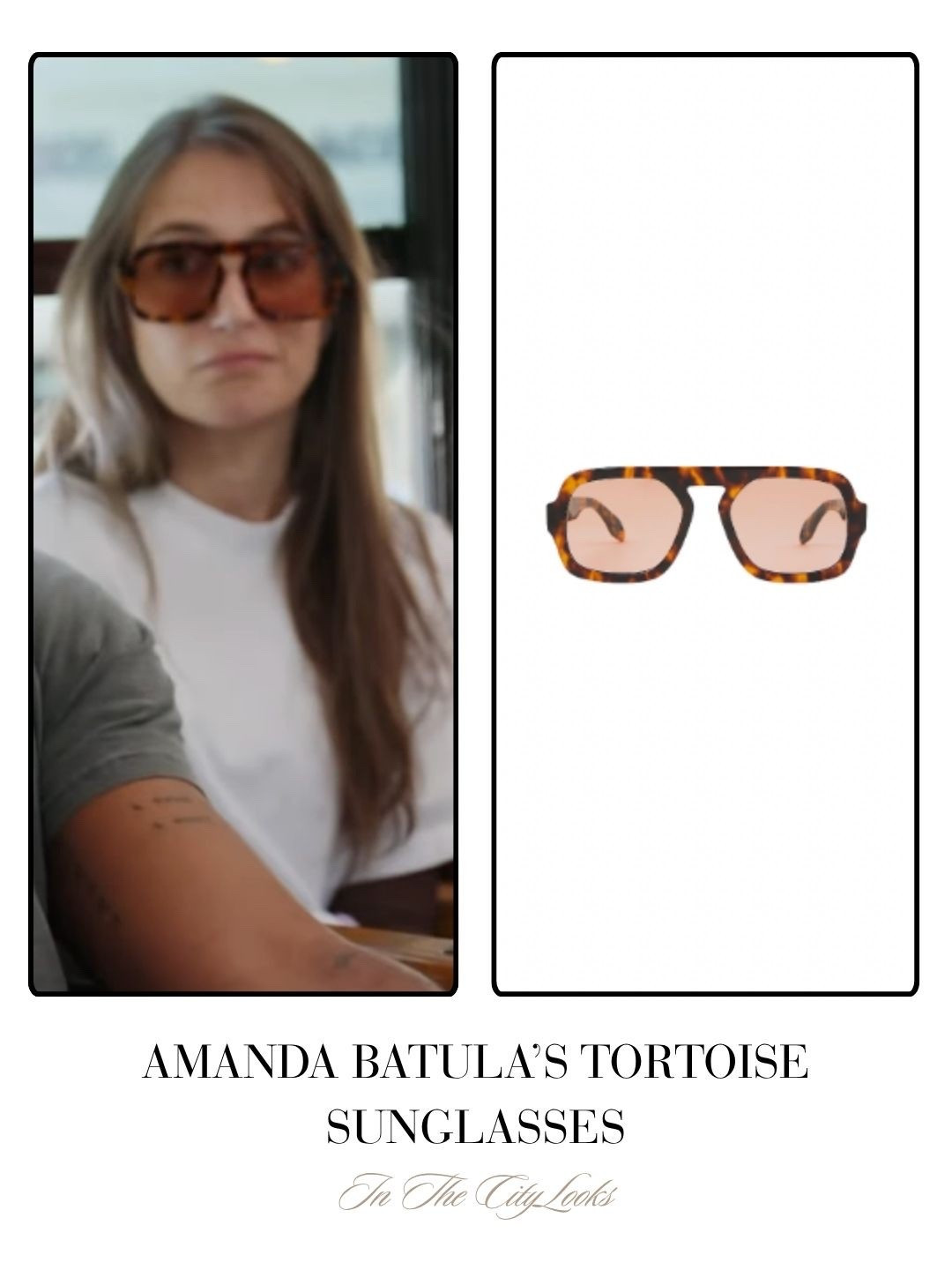 Amanda Batula’s Tortoise Sunglasses