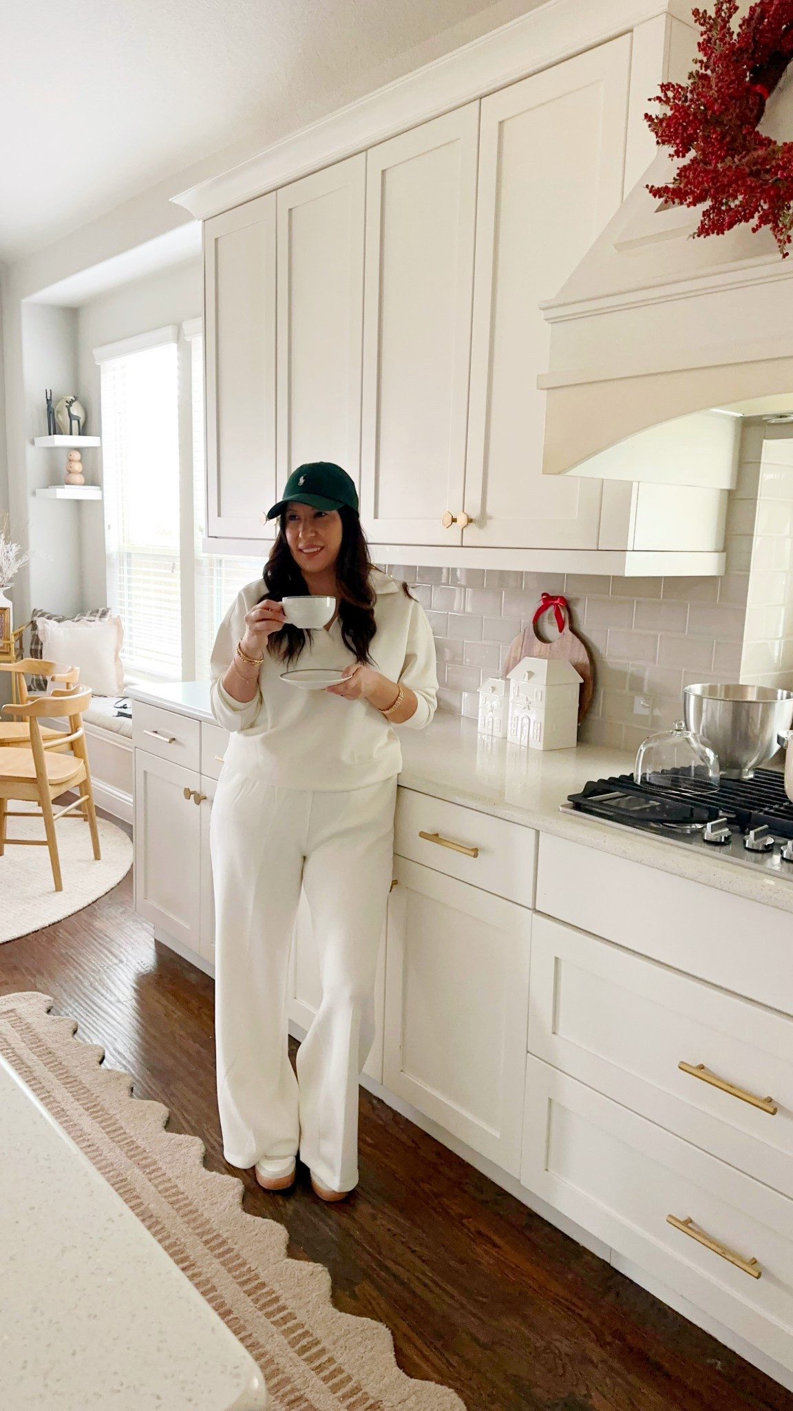 I’m apparently in my matching set era. They’re so comfy and warm and easy to look presentable in. This one is on sale and in multiple colors!

#LTKHoliday #LTKdayinmylife #LTKMidsize