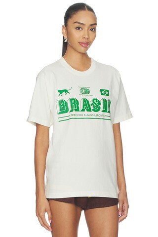 Brasil Sportwear T-shirt in White | Revolve Clothing (Global)