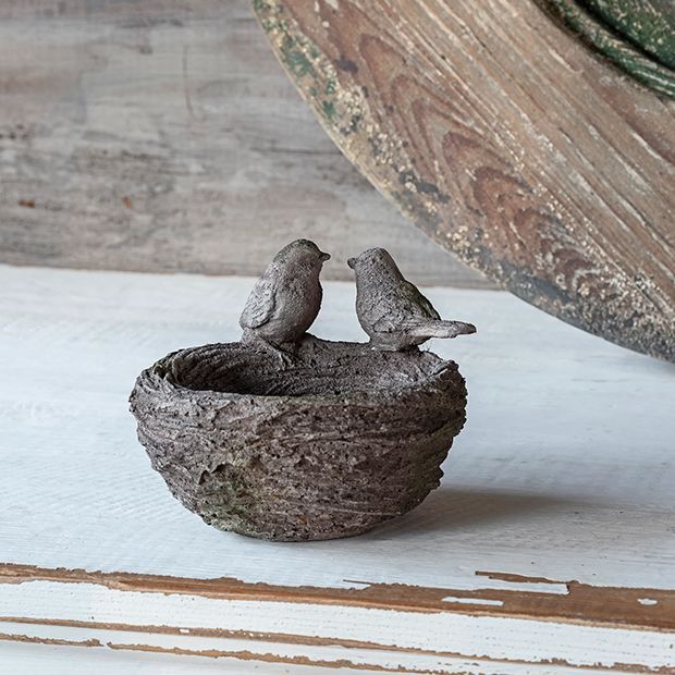 Bird Nest Display Bowl | Antique Farm House