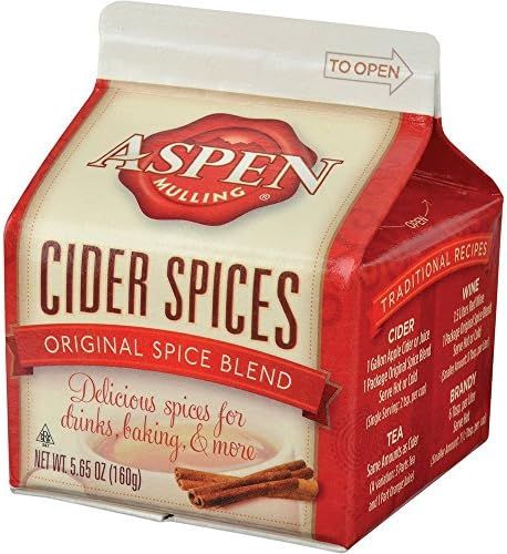 Aspen Mulling Cider Spices, Original Blend, 5.65-Ounce Carton | Amazon (US)