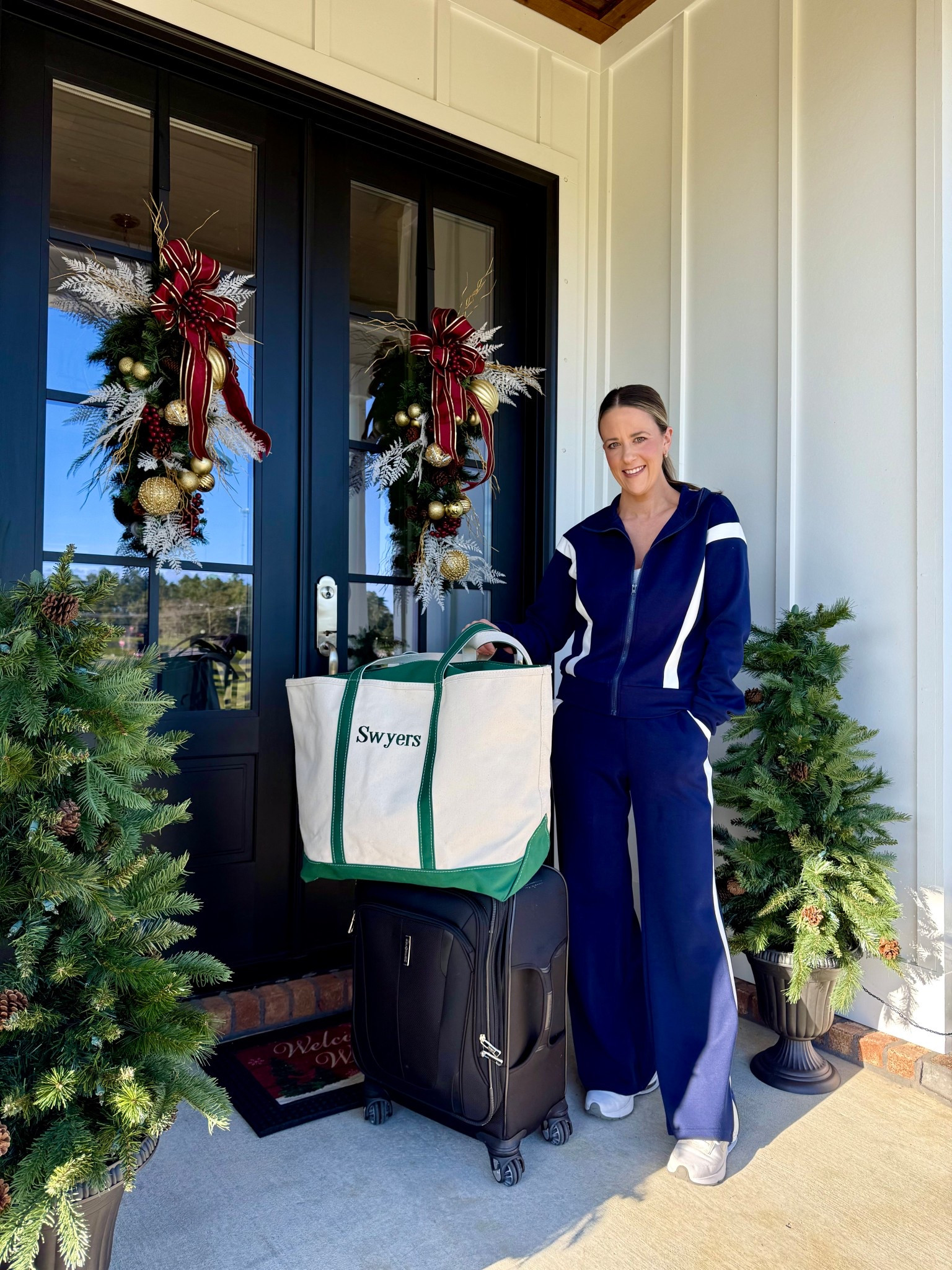 Mom of 3 travel outfit. This zip top tracksuit was so convenient since I’m still nursing. I paired it with a nursing top for extra convenience. I’m wearing a small  





#LTKTravel #LTKmomlife #LTKFindsUnder50