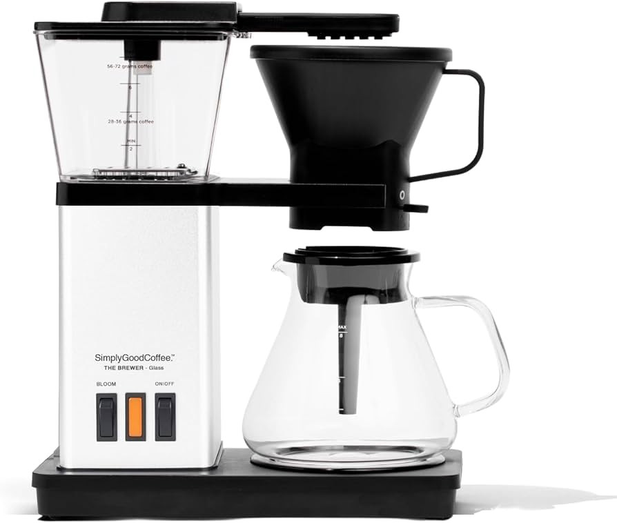SimplyGoodCoffee Coffee Maker/Coffee Machine. 8 Cup Automatic Drip Pour Over Coffee Brewer With V... | Amazon (US)