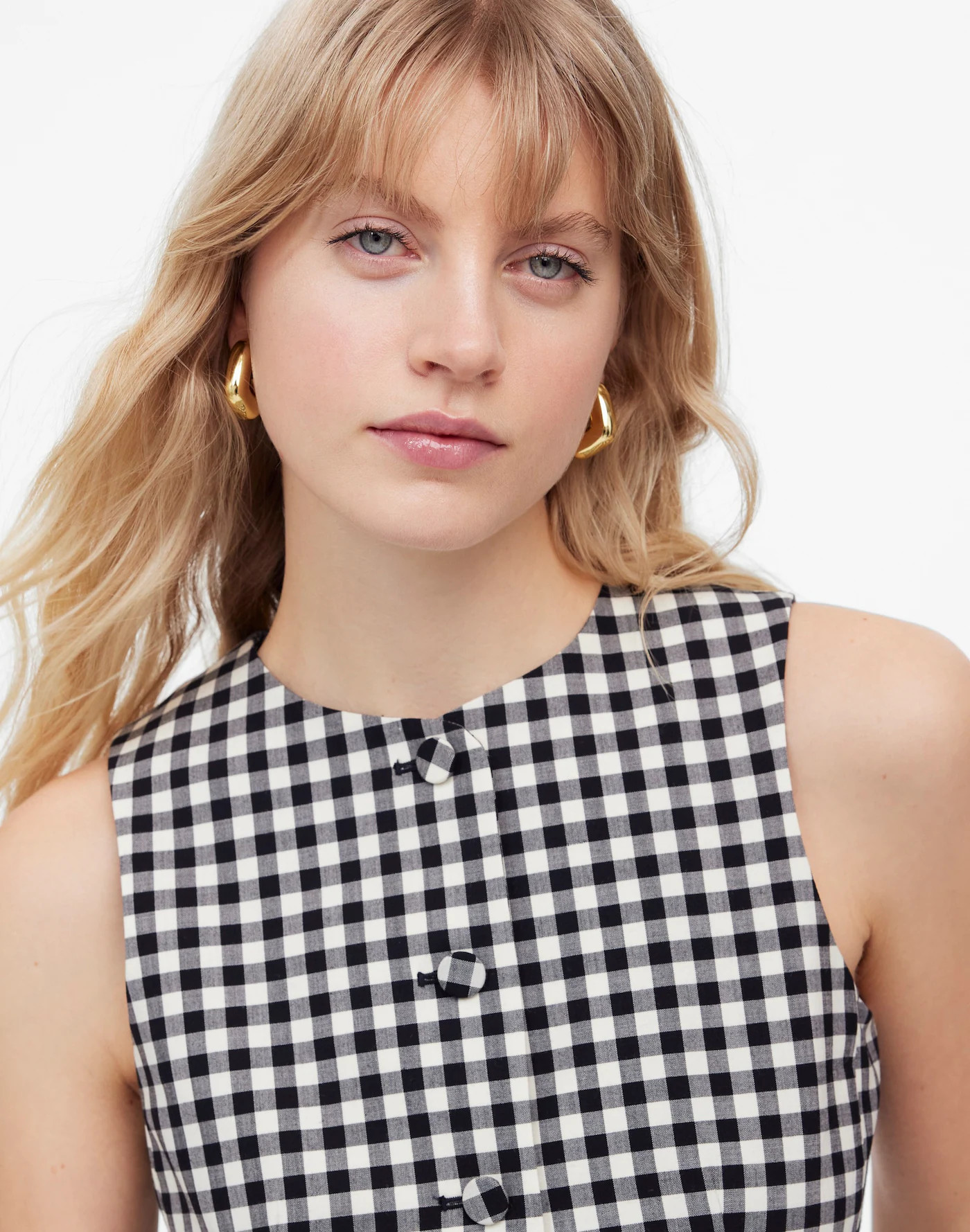 Single-Breasted Scoopneck Vest | Madewell | Madewell