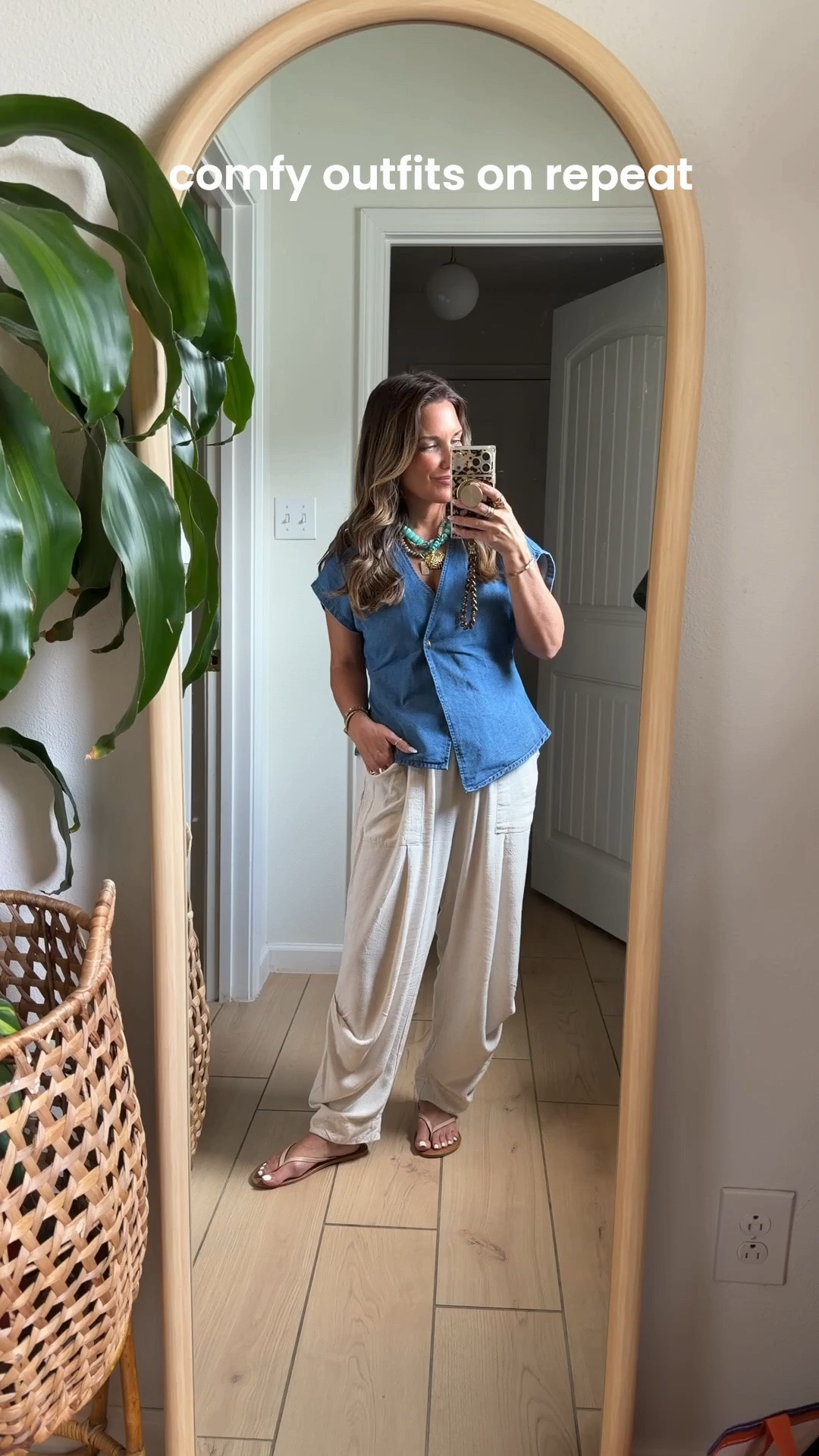Love this fit so much!!! 
Wearing size small in top & pants!!
Perfect summer outfit!!

#LTKootd #LTKmomlife #LTKSeasonal