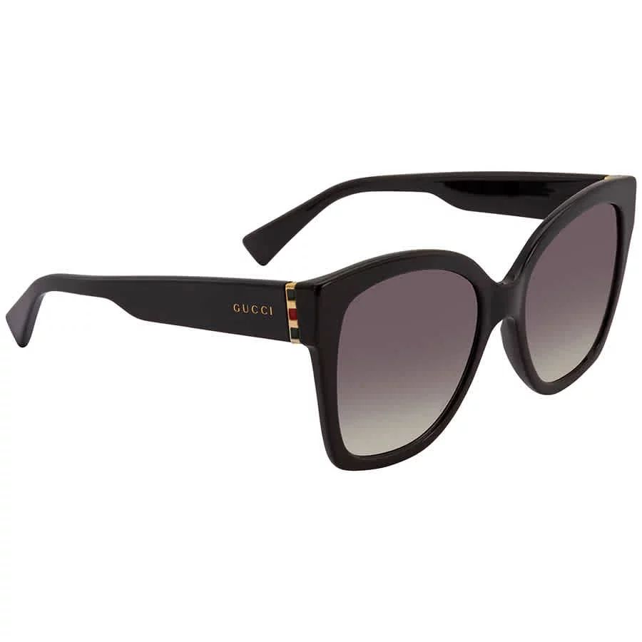 Gucci Grey Gradient Cat Eye Ladies Sunglasses GG0459S 001 54 | Walmart (US)