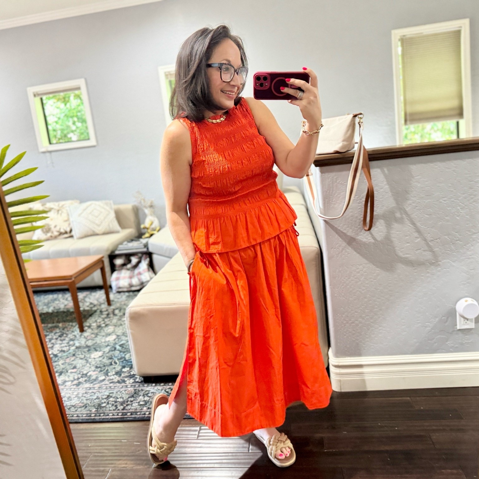 Okayyyy Lina 🔥🤍 She is making Walmart fashion look SO good and this outfit is the definition of effortless summer style. 🤩 The matching skirt, the sweater, the coastal-inspired vibe… every piece looks way more expensive than it is 👏
Also love that these are the kinds of pieces you can style over and over again with basics already in your closet. Cute, comfy, and 100% cotton? Say less 🛒☀️ #WalmartPartner #WalmartStyle @WalmartStyle

#LTKgrwm #LTKootd #LTKmomlife