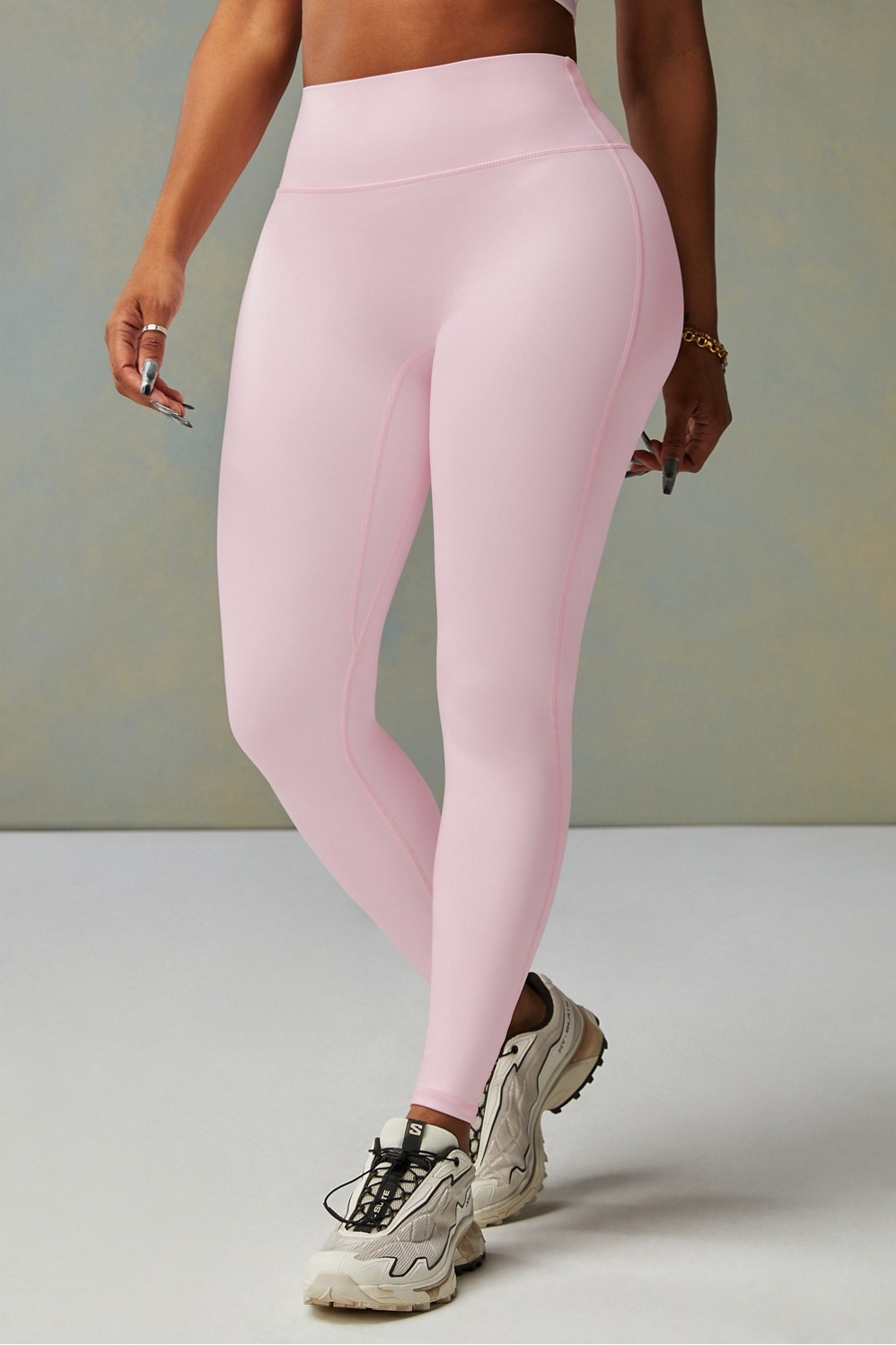 Anywhere Motion365+ Shine High-Waisted Legging | Fabletics - North America