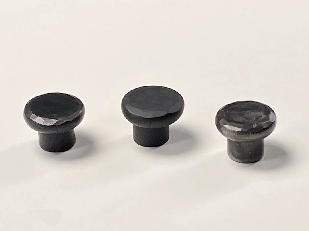 Hand Forged Hammered Iron Cabinet Knob. Round. (Chesapeake) | Etsy (US)