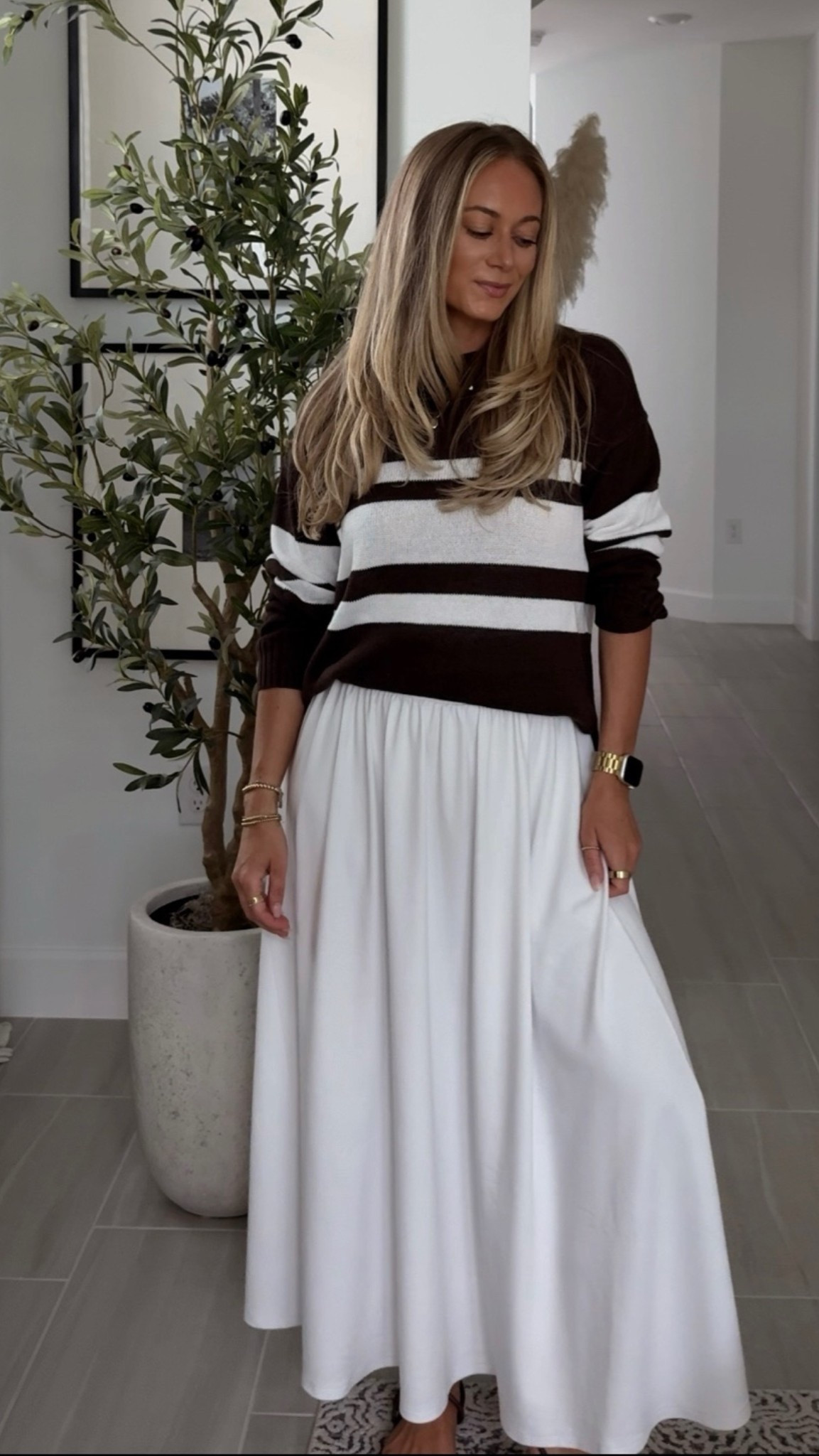 My newest Haven Well Within order. Layered this organic cotton sweater over the cotton dress.

S in both 

organic cotton sweater, organic cotton dress, roll neck sweater, summer outfit, capsule wardrobe, elevated essentials, classic style, comfortable style, everyday style, casual outfit

#LTKSeasonal #LTKootd