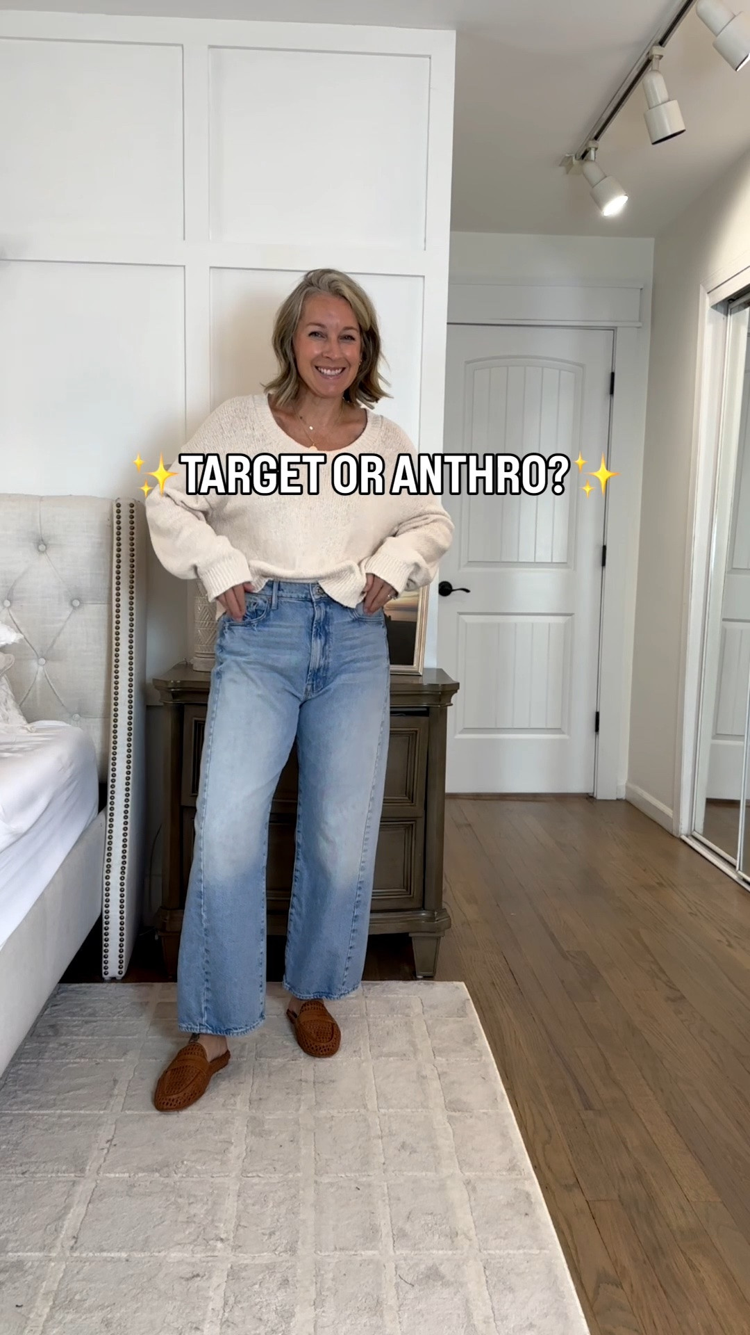 Amazing finds!! Perfect for transitioning into the Fall! 
Mediums sweater, white Henley sweatshirt, white tee & tube top. 
Large in short sleeve button sweater. 
Smalls in everything else. 
Jeans are NOT target. I sized up to a 30.
@Target @Steve Madden US

#LTKootd #LTKPetite #LTKMidsize