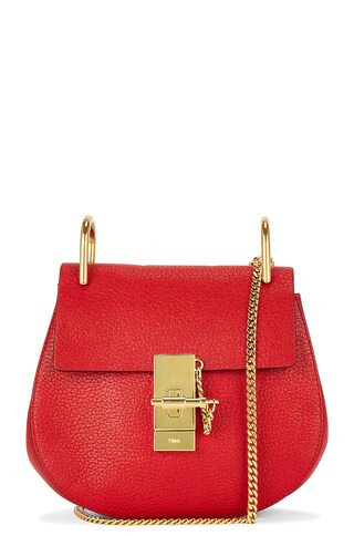 Chloe Drew Bag in Red | FWRD 