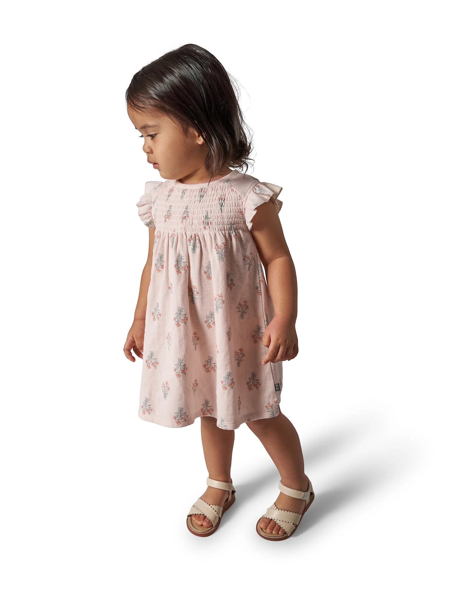 Modern Moments by Gerber Baby Girl Dress with Diaper Cover, 2-Piece, Sizes 0/3 Months - 24 Months... | Walmart (US)