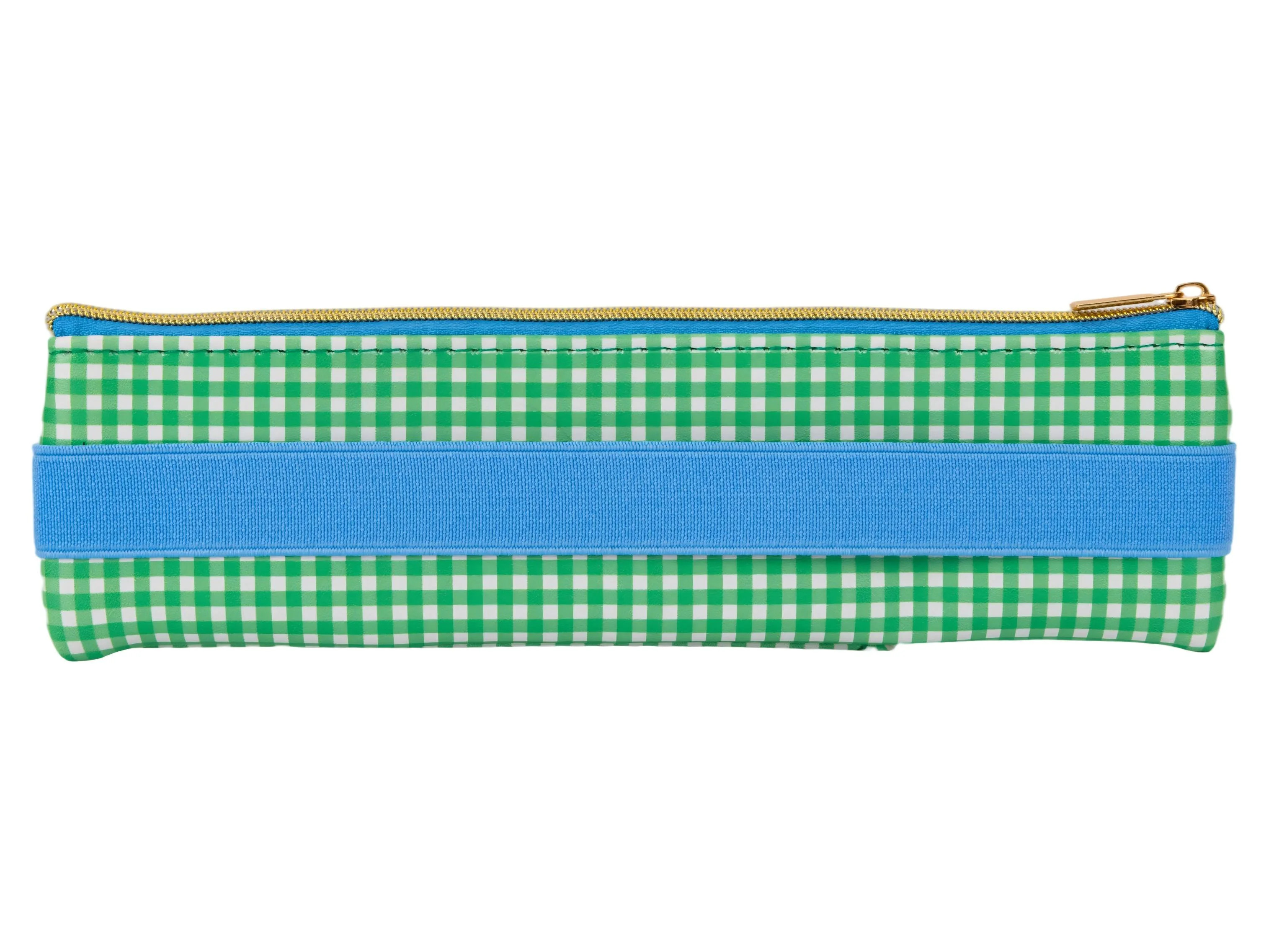 Green Gingham Multi-Functional Pen Pouch for Schools and Offices - Walmart.com | Walmart (US)