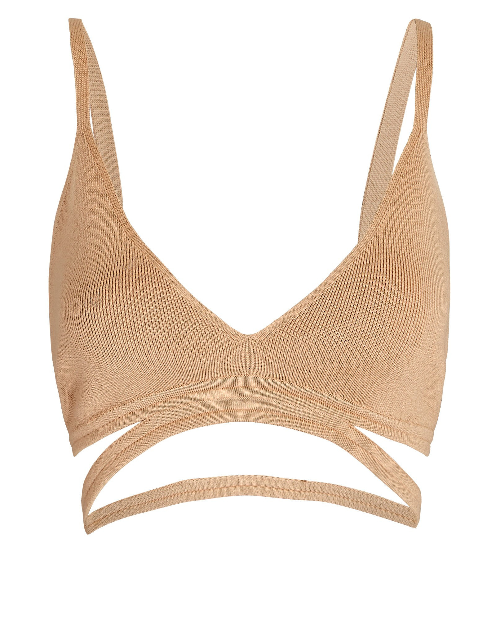 Merino Wool-Blend Bra top | INTERMIX