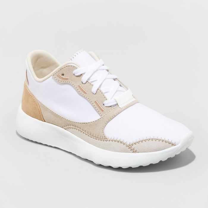 Women&#39;s Reign Sneakers - A New Day&#8482; Tan 5.5 | Target