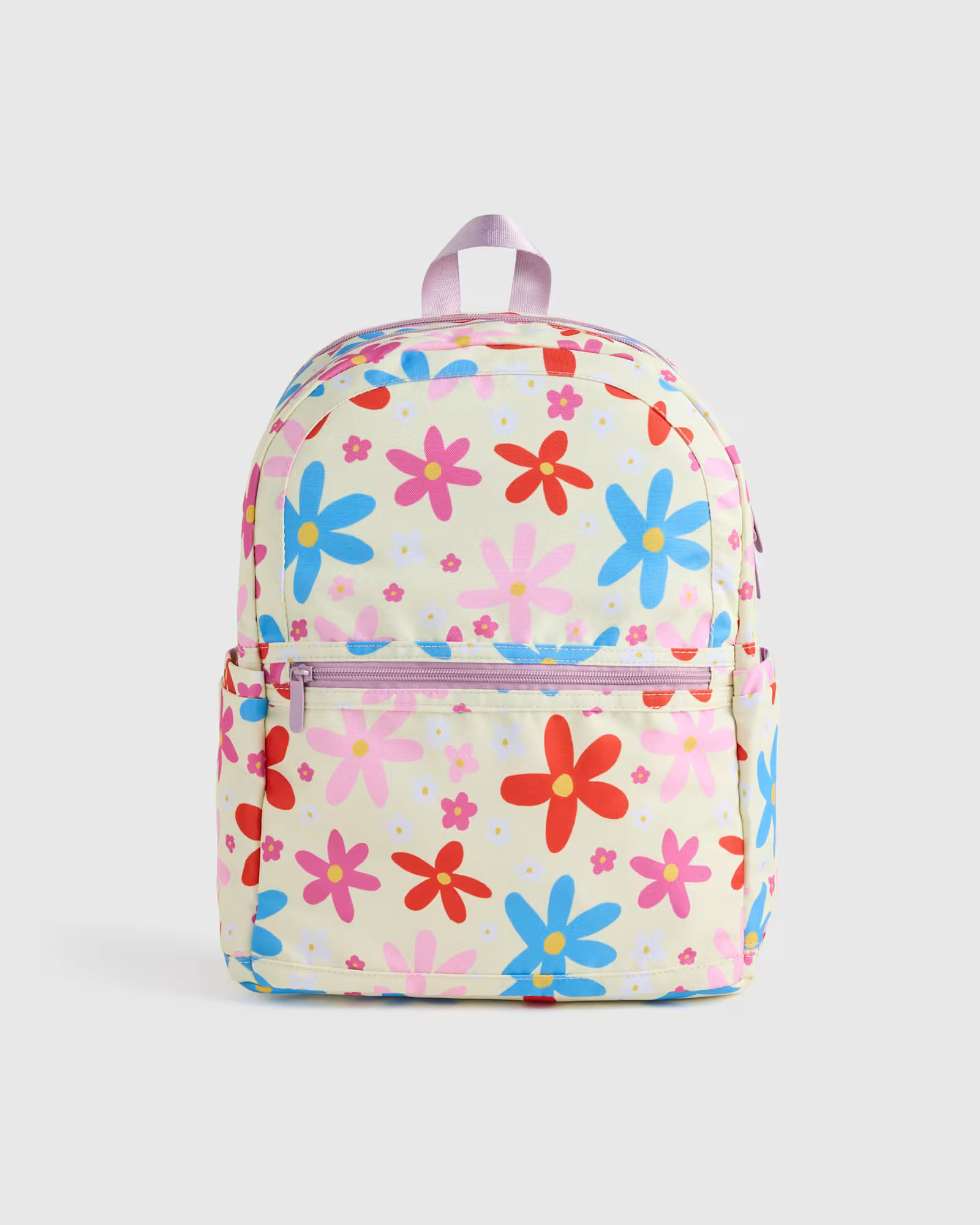 Recycled Double Pocket Backpack in Daisies | Quince
