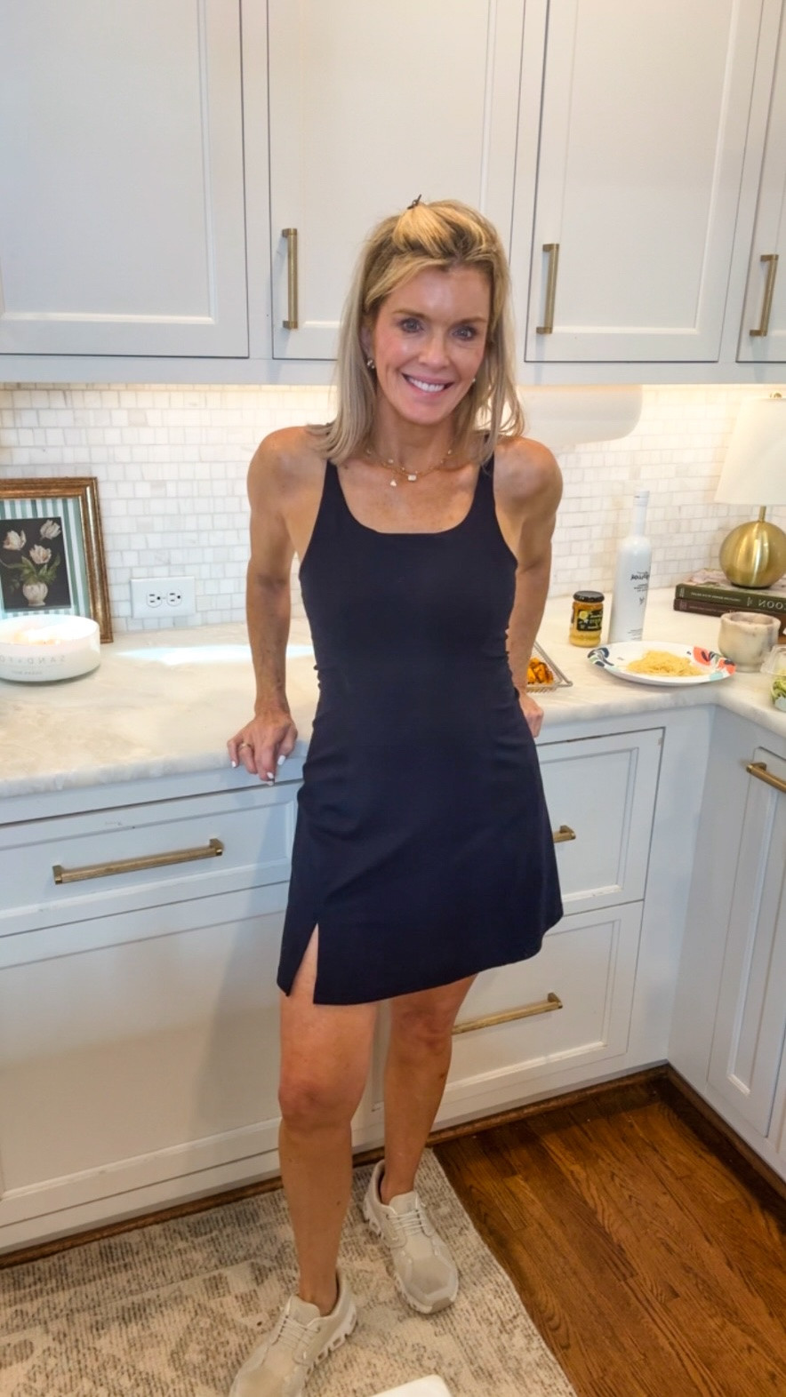 Whether you’re playing pickleball/tennis or just needing a quick summer outfit to throw on to run errands, this tennis dress fits the bill!

This athletic dress from Quince is less than $50, and it’s comparable to Vuori and Athleta (but for a fraction of the price). I’ve worn this more times than I can count this summer!

#LTKootd #LTKfitnessgoals #LTKActive