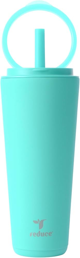 Reduce Halo 32 oz Stainless Steel Vacuum Insulated Tumbler - Spill Proof Travel Mug with Flip Han... | Amazon (US)