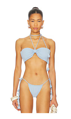 ELEANOR HALTER BIKINI TOP
                    
                    DEVON WINDSOR | Revolve Clothing (Global)