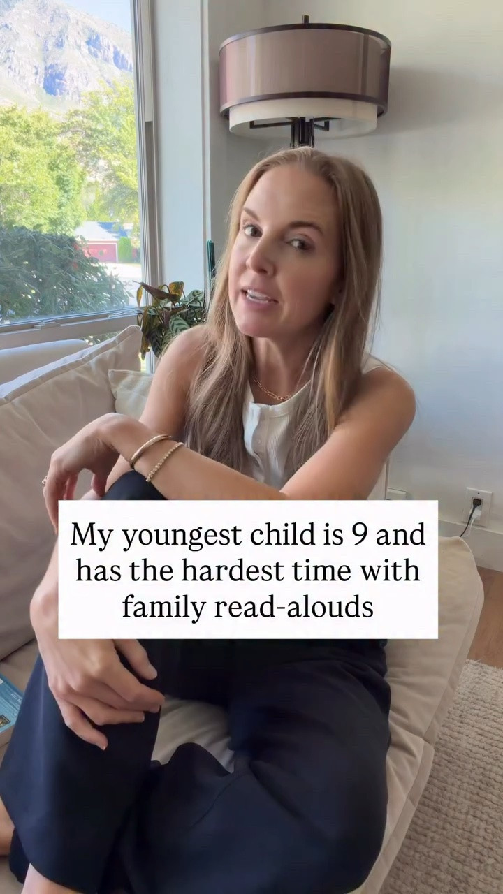 Are any of your kids like this with books or read-alouds? 

I’ll keep you posted on if this helped!

#LTKKids