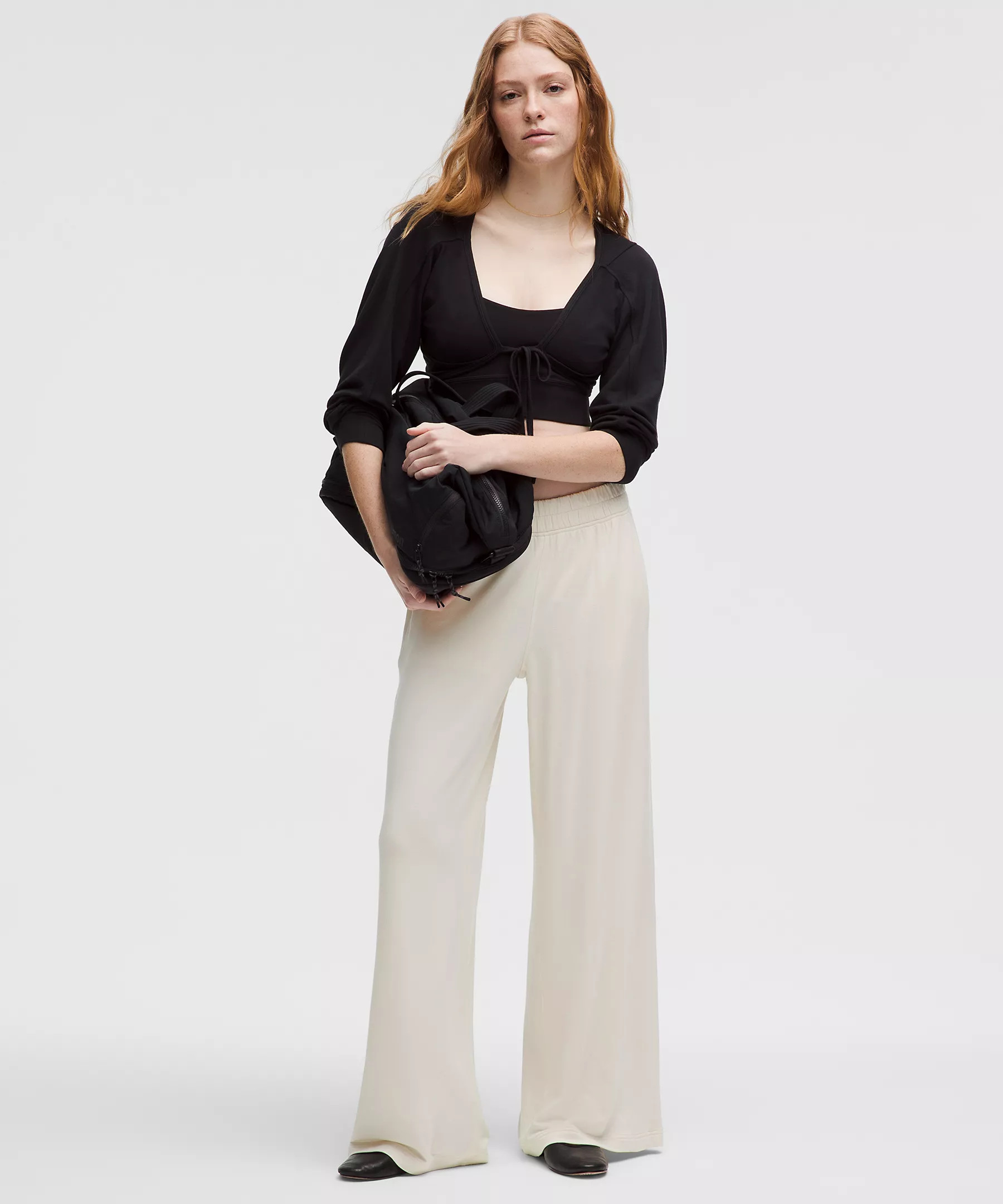 BeCalm Mid-Rise Wide-Leg Pant | Lululemon (US)