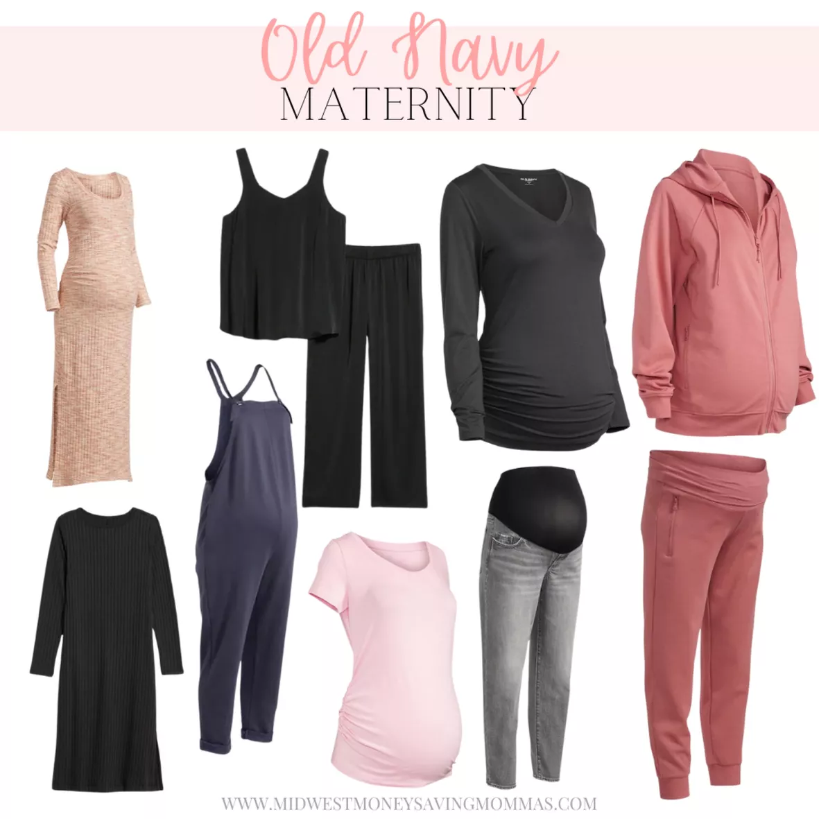 Maternity Rollover-Waist Jogger … curated on LTK